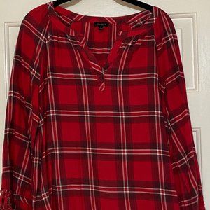 Talbots  Plaid Shirt, Size Small